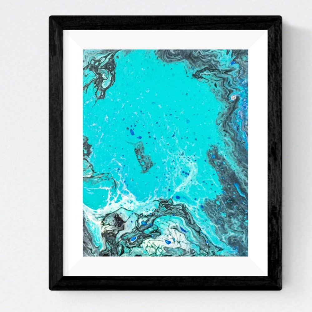 original 8x10 inch painting art free shipping